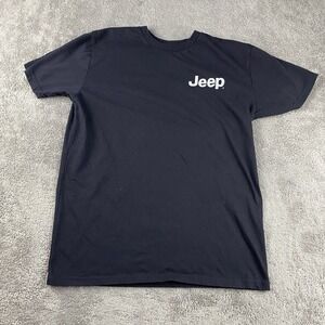 Jed co.‎ Jeep Shirt Mens Medium Black Short Sleeve Graphic